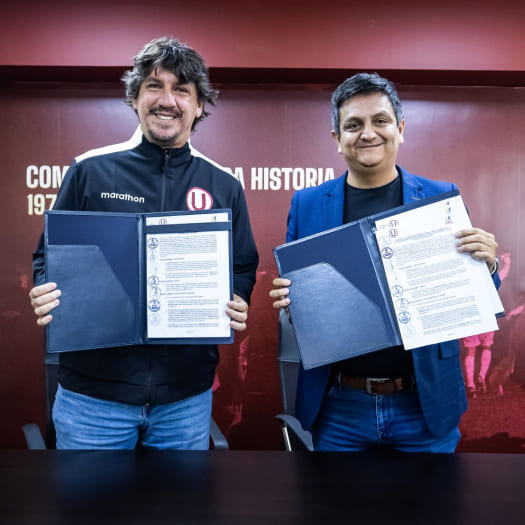 Universitario refuerza su compromiso con el desarrollo deportivo de Lurín a través de un convenio de colaboración recientemente firmado